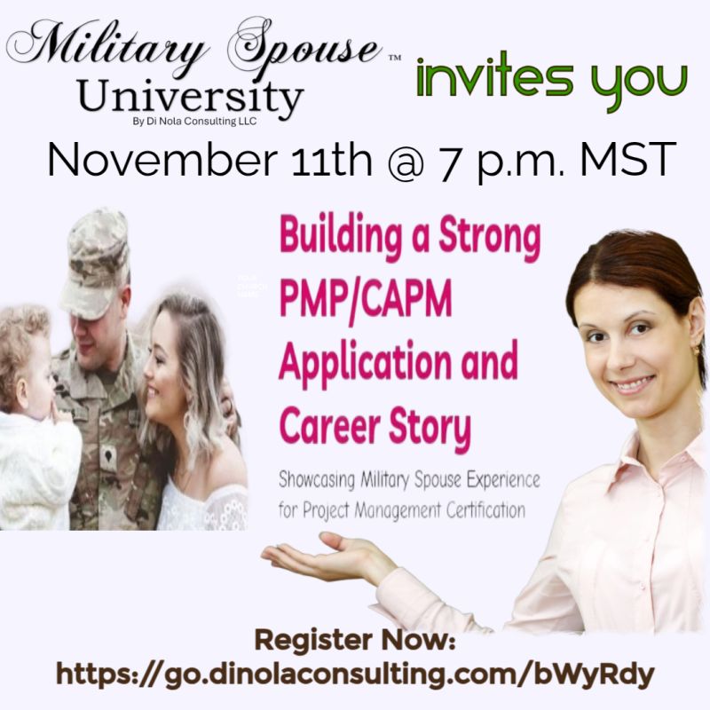 Building a strong PMP/CAPM application workshop